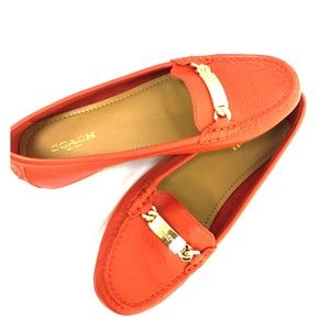 Orange Coach Flats
